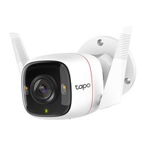 TP-LINK TAPO C320WS 400만 화소 실외용 CCTV 유선 무선 카메라, C320WS + SD 128G