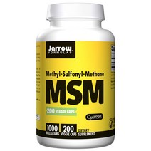 재로우 MSM 1000mg 베지 캡 글루텐 프리, 200개입 × 2개