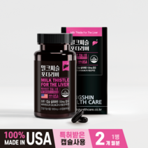 동신헬스케어 밀크씨슬 포더 리버 60캡슐, 2개