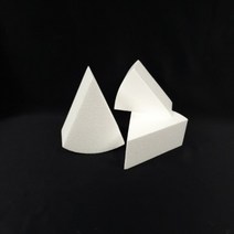 조각 케익 모형 스티로폼, 높이8cm-2호