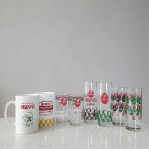 서울우유 레트로 유리컵 홈카페 유리잔 빈티지 머그컵 밀크글라스 예쁜잔 선물용 집들이선물, 치즈 레트로 머그