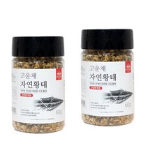 사료혼합 위관리 강아지간식 황태채 2통 반려동물 개
