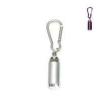 LED 미니 후레쉬 카라비너 등산장비 스텐체인 와이어로프 체인슬링 스텐와이어 카라비너 강철비너 샤클 와이어슬