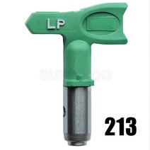 타이어모빌리티키트 공기압 주입기 버섯패치 1-6 시리즈 에어리스 팁 LP 노즐 저압 페인트 스프레이 분무, 06 213