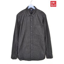 빈티지/ 유니클로 청남방/남성M/셔츠/데님/브랜드/1758a1