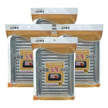 일성산업 일회용 숯불 구이판, 4개