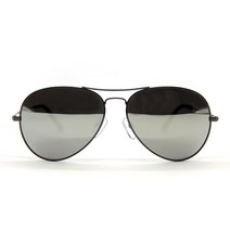 제프 조종사용 보잉 편광 선글라스, 3-1형 삼각 그레이 (Mirror Silver)