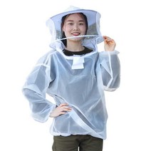 성인모기장옷 상의 작업복 방충복 보호복 해충 꿀벌