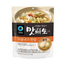 청정원 깊고진한국물 맛선생 황태 국물내기 한알 100g(25입) 엄마손맛 캠핑 식사준비 간편템 자취요리 혼밥, 19개