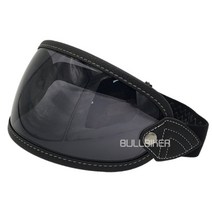 새로운 오토바이 HD 헬멧 버블 쉴드 렌즈 선글라스 액세서리 맞는 레트로 Biltwell Gringo 벨 루비 헬멧 고, 02 BW-Grey