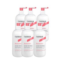 노레바 센시디안 수딩 미셀라 클렌징 밀크 500ml Noreva Micellaire Dermo nettoyant Sensidiane, 6팩