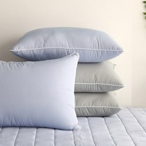 아망떼 순면 알러지케어 빨아쓰는 베개 40x60/50x70cm, 18_드림웰 누빔베개커버_2장/02_틸그레이_50x70