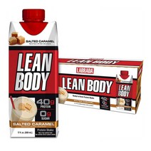 LABRADA 라브라다 린 바디 단백질 쉐이크 솔티드 카라멜 17oz(500ml) 12개입 Lean Body Protein Shake 40g Salted Caramel, 500ml