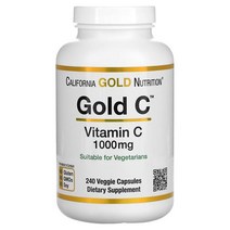 캘리포니아 골드 뉴트리션 3통 CGN 비타민C 1000mg 240베지캡슐 X 3