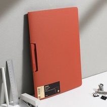 사무실 학교 서류정리 사이드 클립 파일판 레포트 N313, 사이드 클립 파일판 레포트N313_블랙