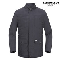 이동수골프 이동수 골프웨어 남성 하이넥 FW 점퍼 블랙 H0CJP8010-B1