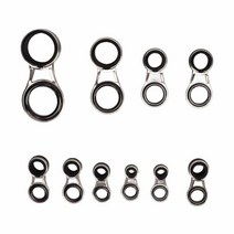 가벼운민물낚시대 바다낚시대 낚시대세트낚싯대 가이드 세트 낚싯대 팁 수리 키트 스테인레스 스틸 프레임, 한개옵션0