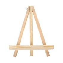 이젤 화판 철제 나무 18x24cm 미니 아티스트 웨딩 테이블 카드 스탠드 디스플레이 홀더 파티 장식