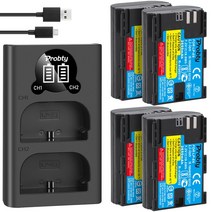 카메라배터리 충전기 카메라 배터리 호환 Canon LP E6 LP-E6 E6N 배터리 2650mAh 5D Mark II III IV 80D 70D 60D 6D EOS 5Ds 5D, 8 4Battery withcharger