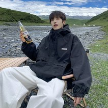 WT*일본계 바람막이 코남춘추패치카고남성점퍼