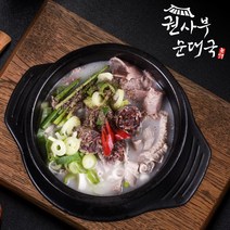 권사부 순대국 600g 5팩 순대국밥 5인분, 5개