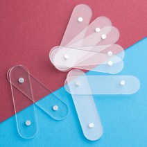네일 아트판 아트팁 투명 자석팁 아크릴 디스플레이 전용, 아트 진열 자석팁 10개