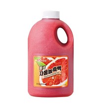흥국F&B 자몽 농축액 1.5L 1박스 6개