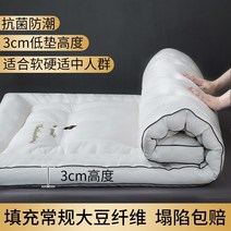 매트리스 남 실내 장식 가정용 두꺼운 다다미 얇은 싱글 침대 접이식 딥슬립 롤링 토퍼