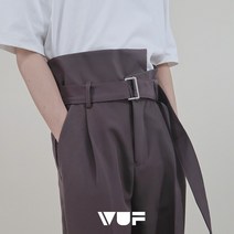 남자정장대여 턱시도 남성정장 장례식정장 남자 예복 결혼식남자하객룩 맞춤정장 셋업수트 벨트 불규칙한 하이 웨이스트 슈트 바지 느슨한 스트레이트 블랙 펜던트 남성 트렌드 어 wuf
