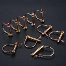 자전거트롤리 토픽트레일러 Dreld 10 pcs 빠른 잠금 트레일러 트럭 커플러 안전, 한개옵션0