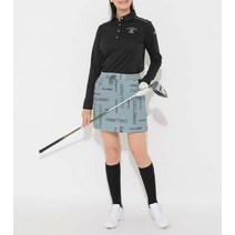 캘러웨이 여성 골프 미니 스커트 로고 프린트 C22128205 짧은 치마 하의