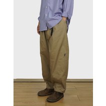 2TUCK BALLOON TRAVEL PANTS BEIGE