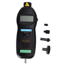타코미터 DT-2236C 레이저 디지털 접촉 타코미터 다기능 속도 측정 장비, 한개옵션0
