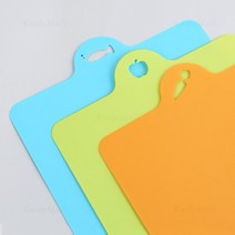 이노마타 컬러 시트 도마 재료 구분 사용, 오렌지