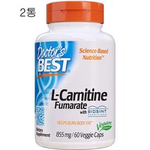 닥터스베스트 2통 엘카르니틴 60캡슐 x 2 L-카르니틴 엘카르틴 (4개월분)