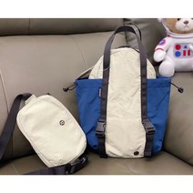 여성 멀티백 스포츠 요가 헬스 백팩, 흰색