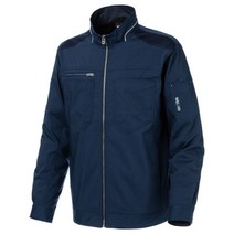 윌비 PR108 작업복 단체복 네이비 스판 하복 상의