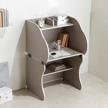 [리센트] 리시스 쏙쏙 모듈형 책상 1300, 색상:그레이