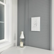 프리베리빙 셀프 인테리어 공간분리 이동식 원목 가벽 파티션 타공 무타공 타입선택 400mm, 타공-화이트