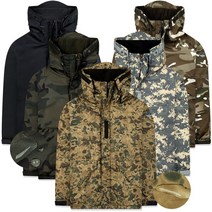 남자 야상점퍼 오버핏 방수 남성 패딩 점퍼 겨울 야상 자켓 밀리터리 잠바 방한복 빅사이즈