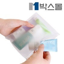 박스몰 PVC 슬라이드 지퍼백 반투명, (236) 28x21cm / 50개