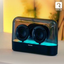 로이체 트렌스페어런트 TWS 블루투스스피커 BTS-360 라이트 휴대용 무선 TWS 무드등