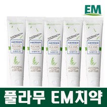 좋은치약 에버미라클 EM 풀라무 치약, 5개, 150g
