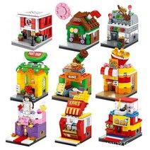 셈보블럭 중형 미니블럭 미니레고 미니블록 나노블럭 선물 생일 조립장난감 블럭놀이 블럭팜 거리상점 역할놀이 다이소 크리스마스선물, 미니셈보블럭모양랜덤 단품 1개