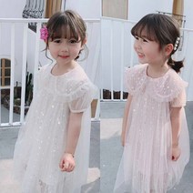 [에리쏭] 북유럽 여아샤원피스 꽃자수 나시 투피스 화동 자매 촬영룩 조카선물