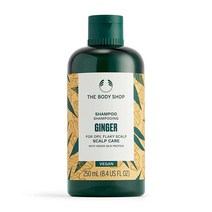 The Body Shop 생강 두피 케어 샴푸 - 건조하고 벗겨지는 두피용 - 비건 실크 단백질 함유 - 250ml 더바디샵, Shampoo_250ml