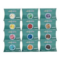 [꼬메빔보] #비누클레이 향기 버블솝플레이 50g(12색), 하양