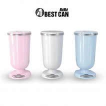 [베베모델/이중덮개형][항균리필롤 10개월분장착]5중밀폐휴지통, 상세설명 참조, [베베모델/이중덮개형] B200A P(핑크)