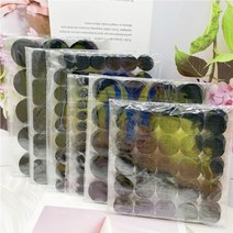 점적테이프 호수 연결 비닐 하우스 농수관 관수자재 방수 테이프 자체 접착 패스너 도트, 검은색, 10mm 99쌍