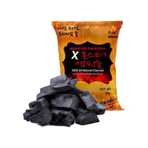 몬스터 캠핑숯 1kg 점화탄 캠핑숯 바베큐숯 참숯